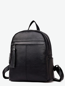 Reagan Tassel Leather Backpack