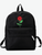 Rose Flower Embroidery Backpack